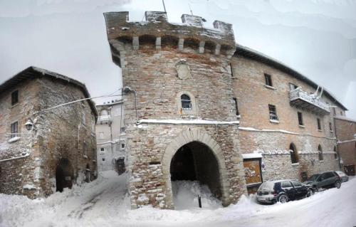  Appartamento nel Castello presso Gubbio, Pension in Fossato di Vico bei Pieve di Compresseto