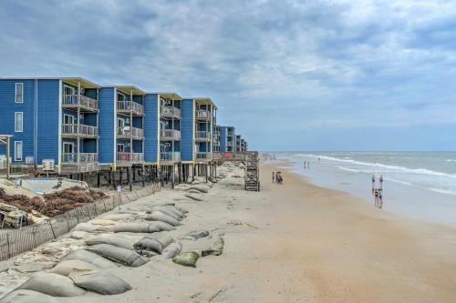 Beachfront Family Condo with Stunning Views! - Apartment - North Topsail Beach
