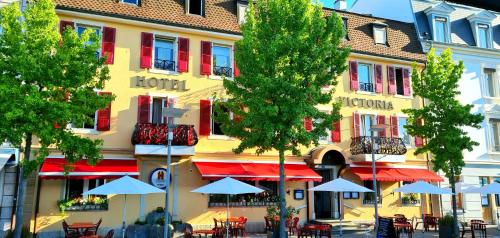 A szálláshely kívülről, Hôtel Victoria (Hotel Victoria) in Delemont