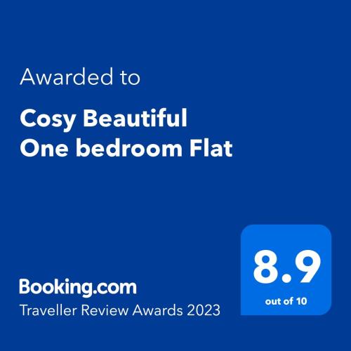 Cosy Beautiful One bedroom Flat