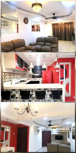 Apartment 2 Bilik - Asnor Homestay KL near Burgerbyte Sentul KL