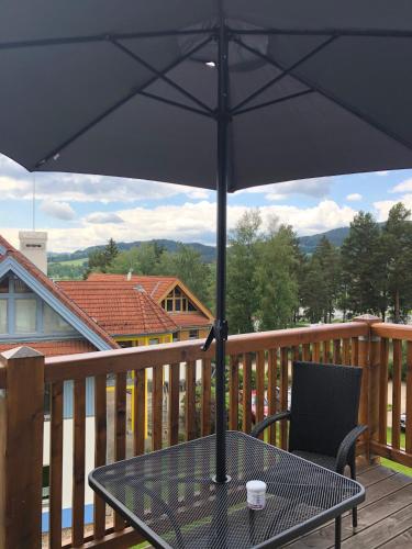 Balkong/terasse, LIPNO, apartmán RIVIÉRA LIPNO 511-16 (LIPNO, apartman RIVIERA LIPNO 511-16) in Lipno nad Vltavou