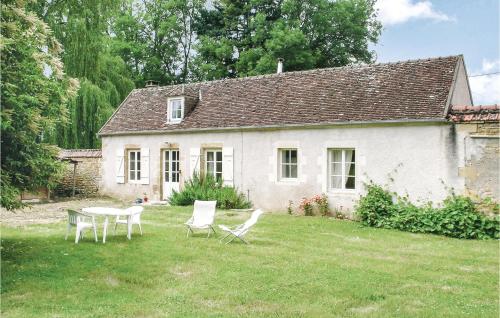 Nice Home In St, Jean Aux Amognes With Kitchen