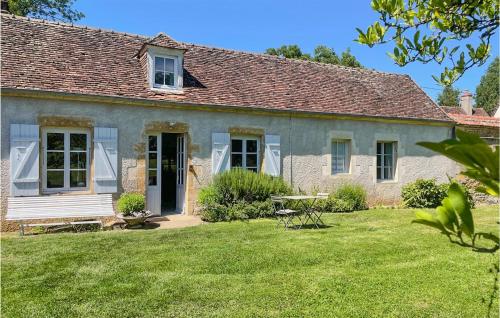 Nice Home In St, Jean Aux Amognes With Kitchen