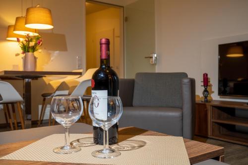 Facilities, Ferienwohnung direkt am Meer mit Pool und Sauna, Strand fußlaufig erreichbar, barrierefrei in Olpenitz