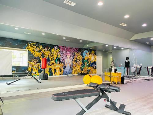 2000 sq ft An Anime Fan's Dream Workout Studio