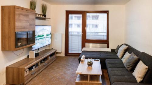 Eine Wohnung mit etwas Luxus.