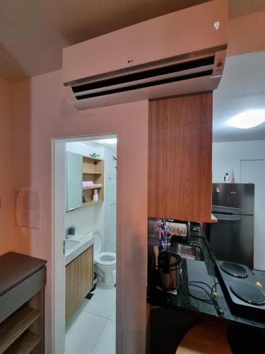 Flat luxo, mobiliado c/ ar, wi-fi, pisc. e academia, Barueri (foto 7)