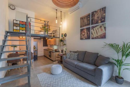 Unique studio loft, walking distance to Valletta