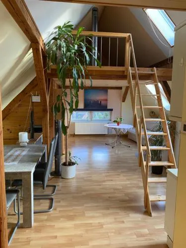Helles und charmantes Loft mit herrlichem Blick in Dresden, Deutschland