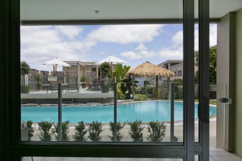 Hotel room view