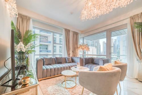 Classy 2BR at La Riviera Dubai Marina by Deluxe Holiday Homes, Dubaj (fotografie 6)