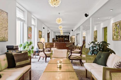 Bar/ Salón, Gl Skovridergaard in Silkeborg