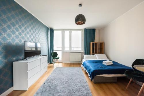 Praga-Południe Blue Studio by BookingHost, Varsavia