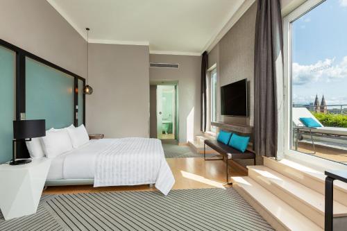 1 double bed