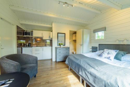 1 double bed