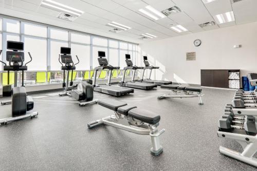 Fitness center, SpringHill Suites by Marriott Dallas Mansfield in Mansfield