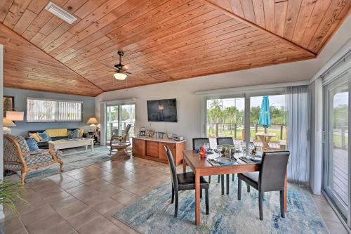 Everglades Getaway with Deck and Water Views!