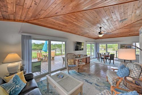 Everglades Getaway with Deck and Water Views!