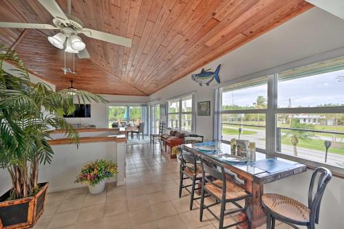 Everglades Getaway with Deck and Water Views!