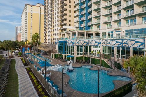 Pool, SpringHill Suites by Marriott Myrtle Beach Oceanfront near Myrtle Beach SkyWheel