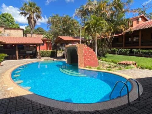 Piscina, Bama House hn in Valle de Angeles