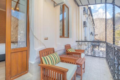 陽台/露台, MY HOTEL in 博爾若米