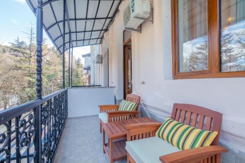 陽台/露台, MY HOTEL in 博爾若米