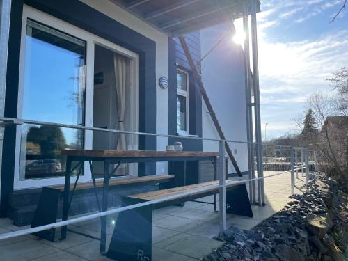 Altan/terrasse, Ferienwohnung Horloffblick in Hungen