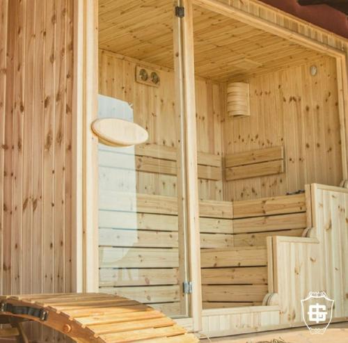Sauna, Tenute del Gheppio in Dudženta