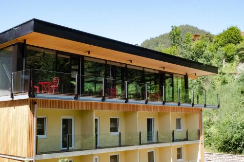Terraza/balcón, Oberstdorf Hostel in Oberstdorf