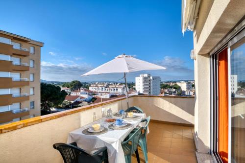 Erkély/terasz, Nana in La Escala