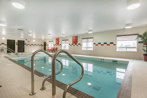 Swimming pool, Comfort Inn & Suites Edmonton International Airport in Nisku
