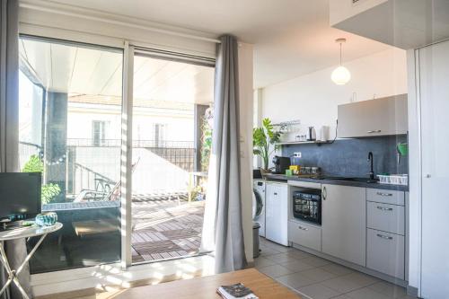 Bail mobilité - Studio cosy avec terrasse et vue, Marseille (fotografie 9)