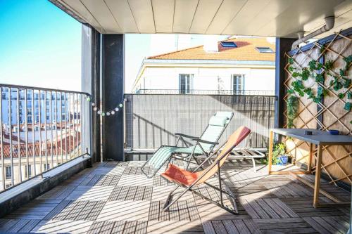 Bail mobilité - Studio cosy avec terrasse et vue, Marseille (fotografie 7)