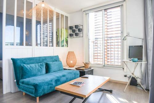 Bail mobilité - Studio cosy avec terrasse et vue, Marseille (fotografie 4)