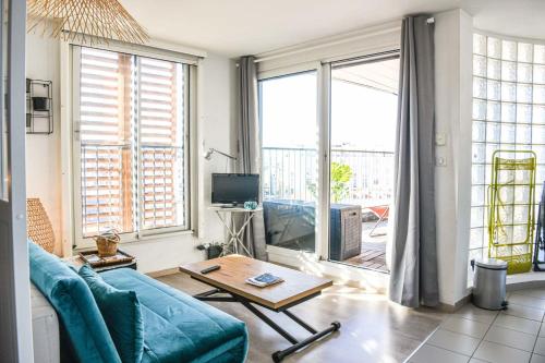 Bail mobilité - Studio cosy avec terrasse et vue, Marseille (fotografie 2)