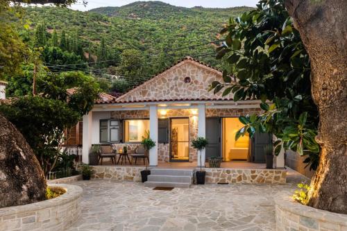 숙소 외관, The Beach House, Skaloma in 스칼로마 (포키스)