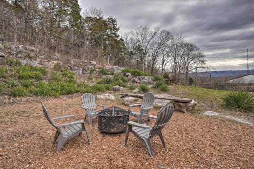 Scenic Mtn Retreat with Wooded Backyard and Fire Pit!