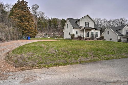 Scenic Mtn Retreat with Wooded Backyard and Fire Pit!