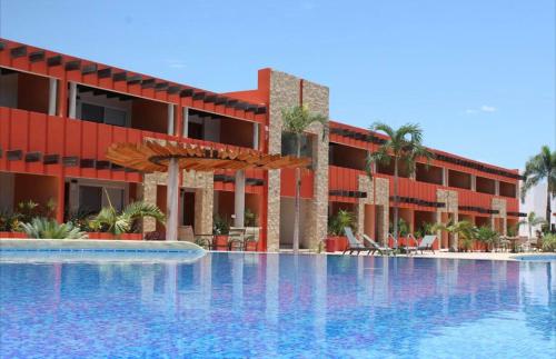 Peldbaseins, Hotel Mumai in Ciudad Constitucion
