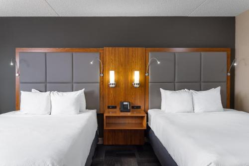 2 queen beds