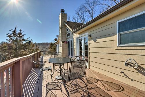 House with Deck Overlooking Lake of the Ozarks!
