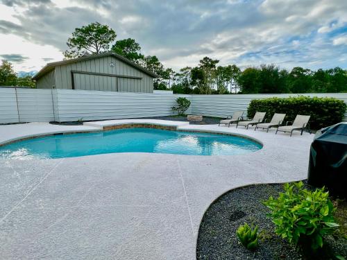 Beautiful Beach house with heated pool