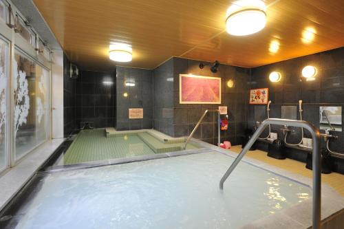 Hot spring bath, Hotel Naturwald Furano in Furano