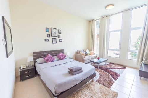 Luxury Escapes - Tranquil Retreat - Studio Apts near Metro and Mall - Discovery Gardens - SHAR & MCL, Dubaj (fotografie 4)