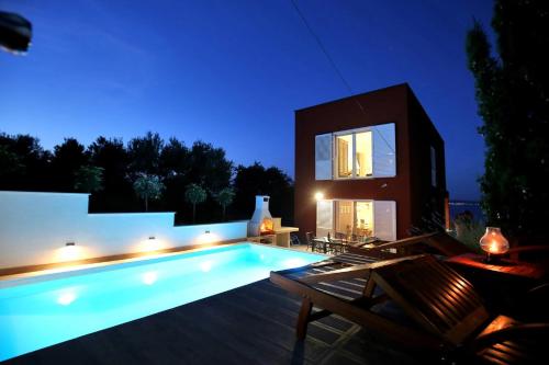 A szálláshely kívülről, Villa Karmen Adriatica in Kukljica