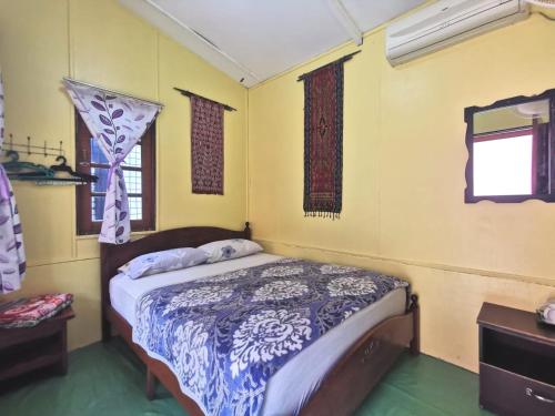1 double bed