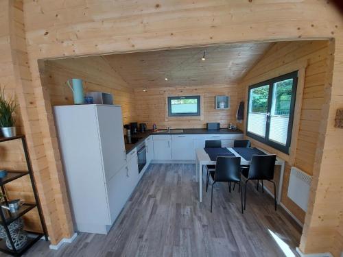 Ferienhaus Holzhaus Sarahlita mit Sauna zur alleinigen Nutzung im Westerwald in Alpenrod