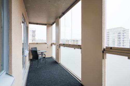 陽台/露台, Hiisi Homes Espoo Finnoo in 埃斯波
